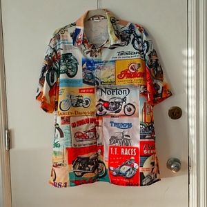 Motorcycle Hawaiian shirt